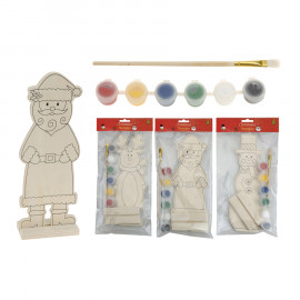 Festhető fa figura 23 cm