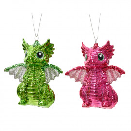 Sárkány dísz 10.5 cm