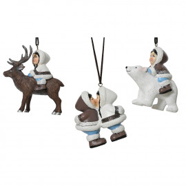 Dísz "Eszkimó" 10 cm