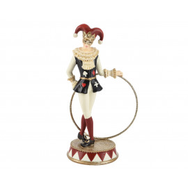 Harlekin fiú figura 18 cm