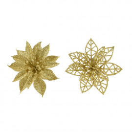 Csipeszes virág arany