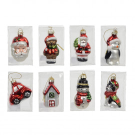 Üvegdísz dobozban "Klasszikus"