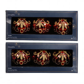 Üveggömb szett "Ciráda"