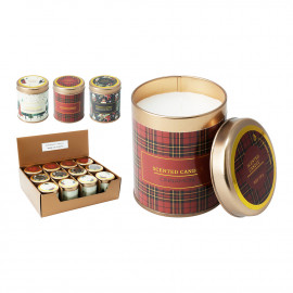 Illatgyertya fém tégelyben...