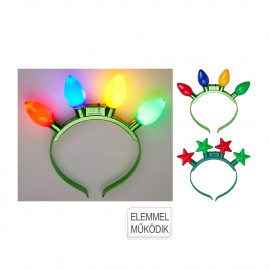 Világító fejdísz