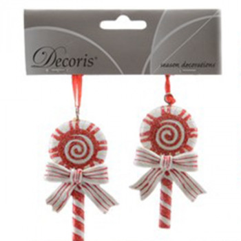 Függeszthető polirezin cukorka dísz