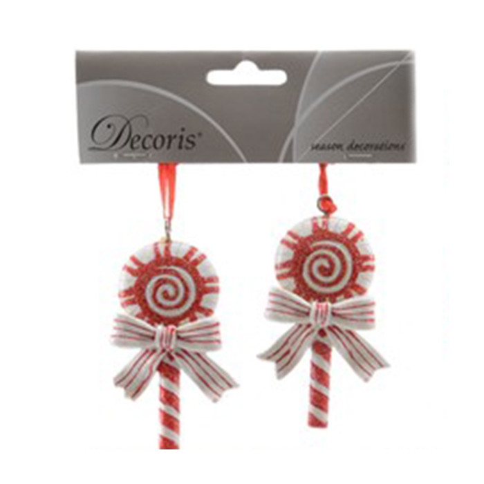 Függeszthető polirezin cukorka dísz