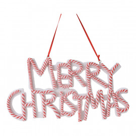 Merry Christmas felirat dísz